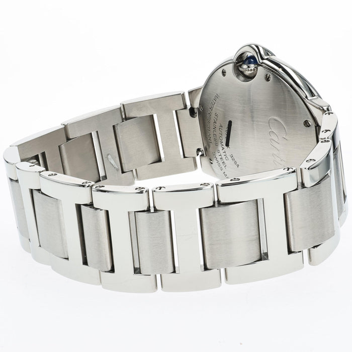 Cartier Ballon Bleu Automatic Diamond Silver Dial 36mm WE902075 3284