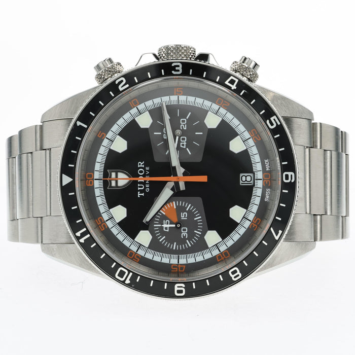 Tudor Heritage Chronograph Black Dial Stainless Steel 42MM Automatic 42000
