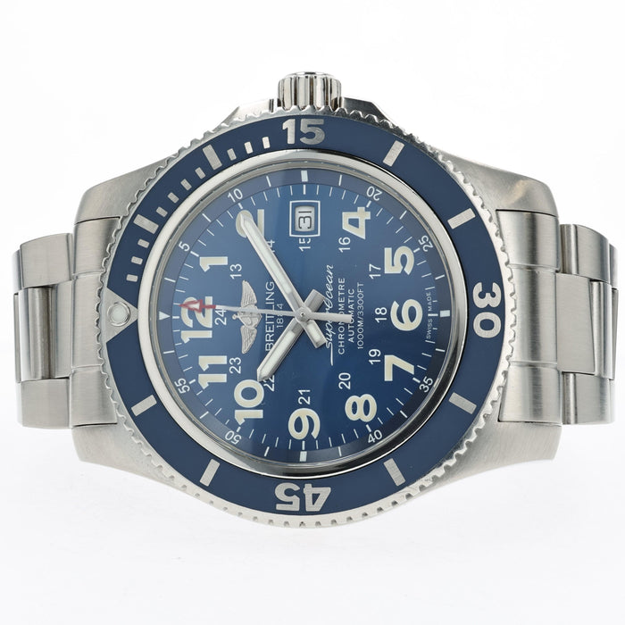 Breitling Superocean II 44 Blue Dial Stainless Steel Automatic A17392