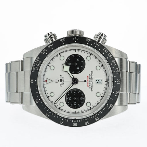 Tudor Black Bay Chrono White Dial Panda Stainless Steel 79360N