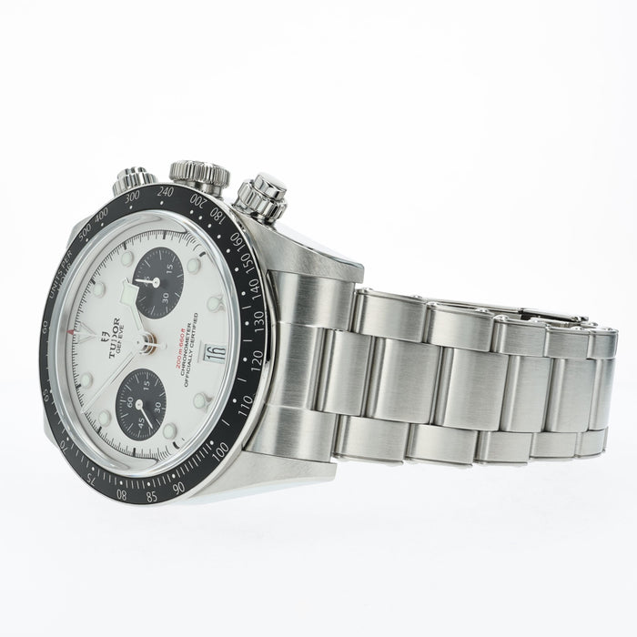 Tudor Black Bay Chrono White Dial Panda Stainless Steel 79360N
