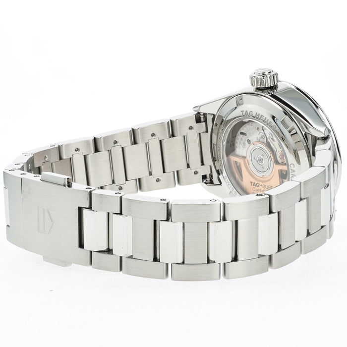 Tag Heuer Ladies Carrera Mother of Pearl Dial Stainless Steel 29MM WBN2410-0