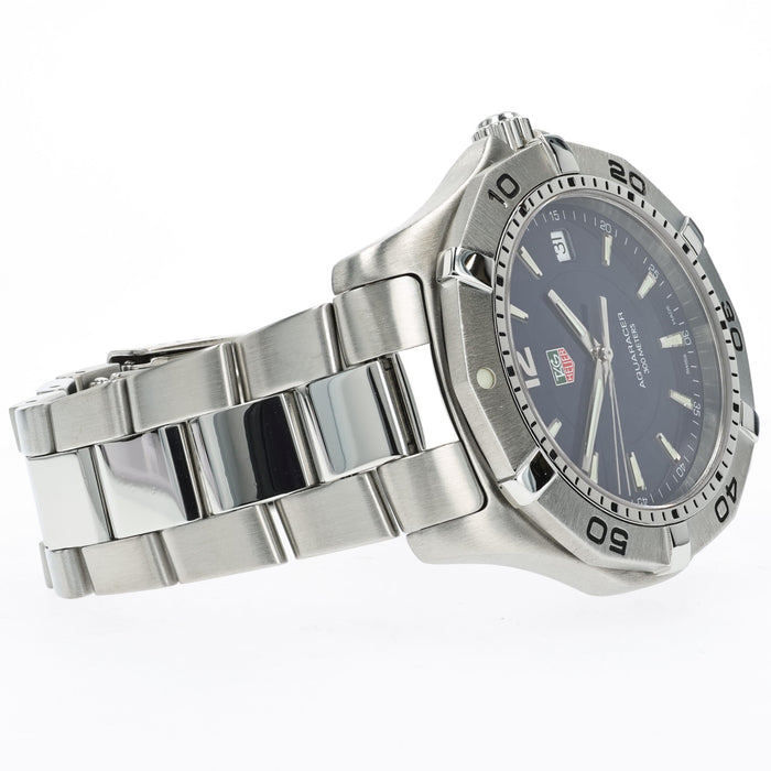 Tag Heuer Aquaracer Blue Dial Quartz Stainless Steel 40MM WAF1113