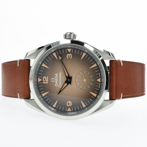 Omega Railmaster Heritage Small Seconds 38mm Brown Dial 235.12.38.20.13.001