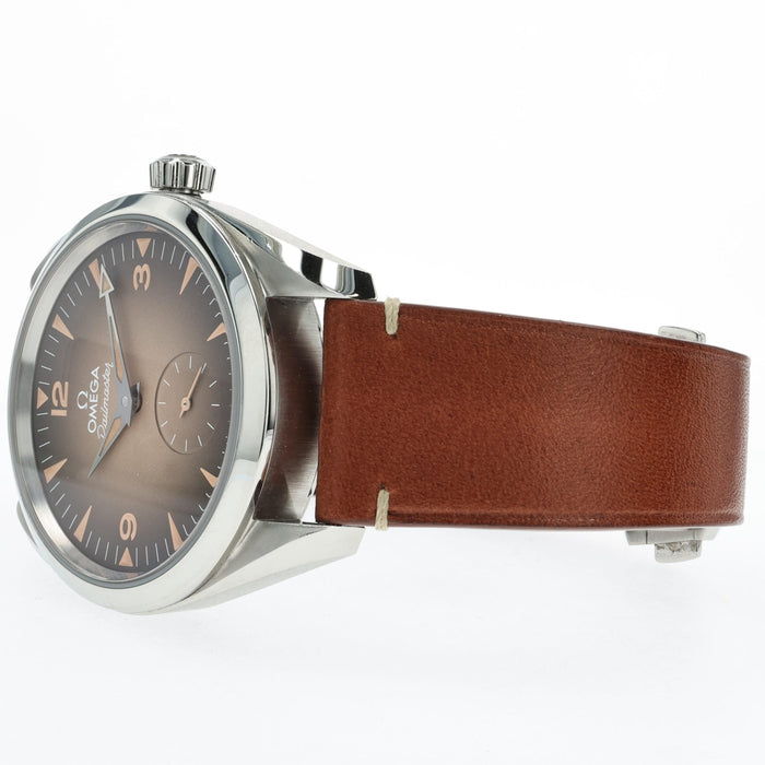 Omega Railmaster Heritage Small Seconds 38mm Brown Dial 235.12.38.20.13.001