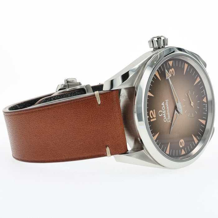 Omega Railmaster Heritage Small Seconds 38mm Brown Dial 235.12.38.20.13.001