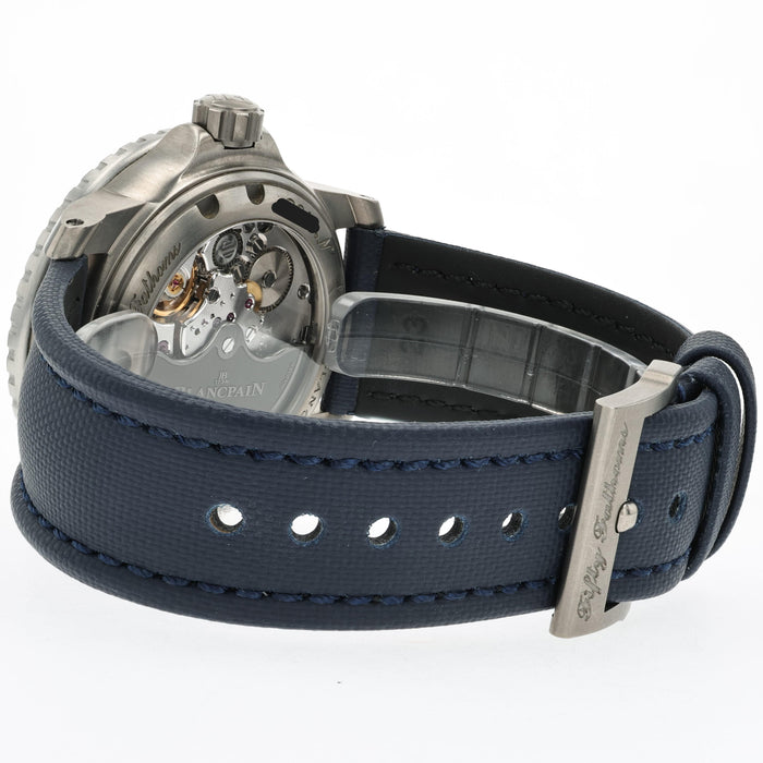 Blancpain Fifty Fathoms Blue Dial Automatic Date Titanium 45MM 5015-1130-52A
