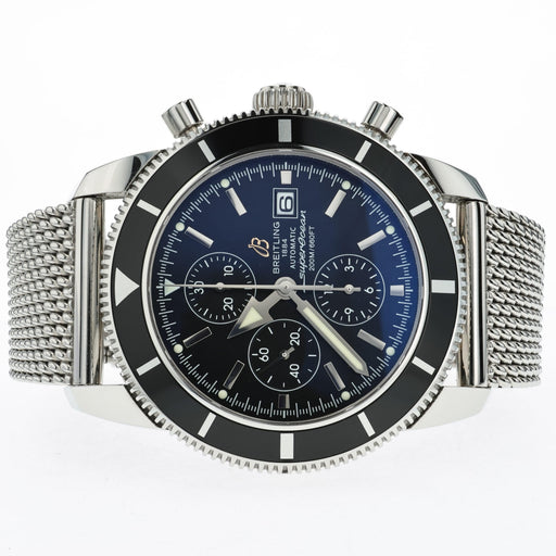 Breitling Superocean Heritage Black Dial 46MM Stainless Steel AB2010