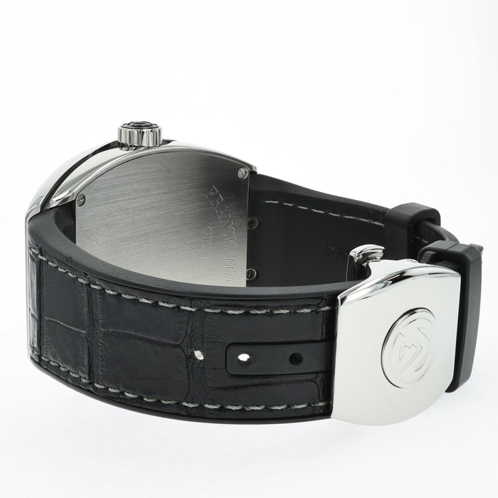 Franck Muller Vanguard Automatic Black Dial Stainless Steel V 45 SC DT