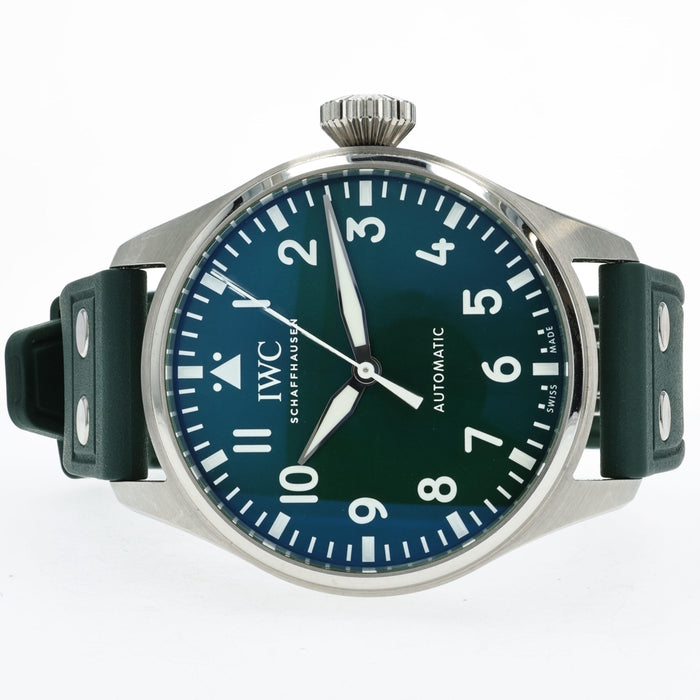 IWC Big Pilot Green Dial 43mm Stainless Steel IW329306