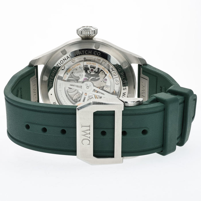IWC Big Pilot Green Dial 43mm Stainless Steel IW329306