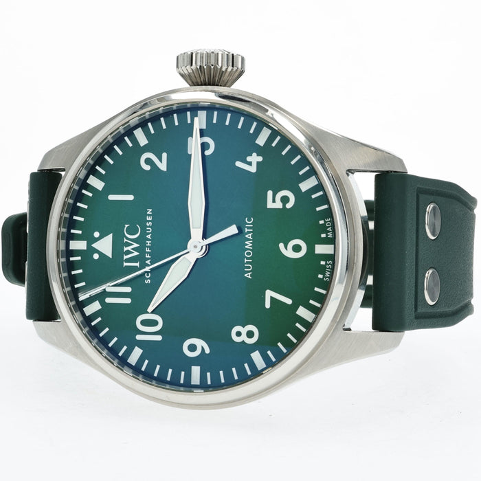 IWC Big Pilot Green Dial 43mm Stainless Steel IW329306
