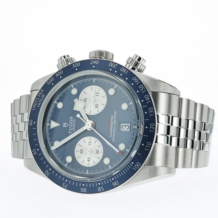Tudor Black Bay Blue Dial Chronograph 41mm 79360B