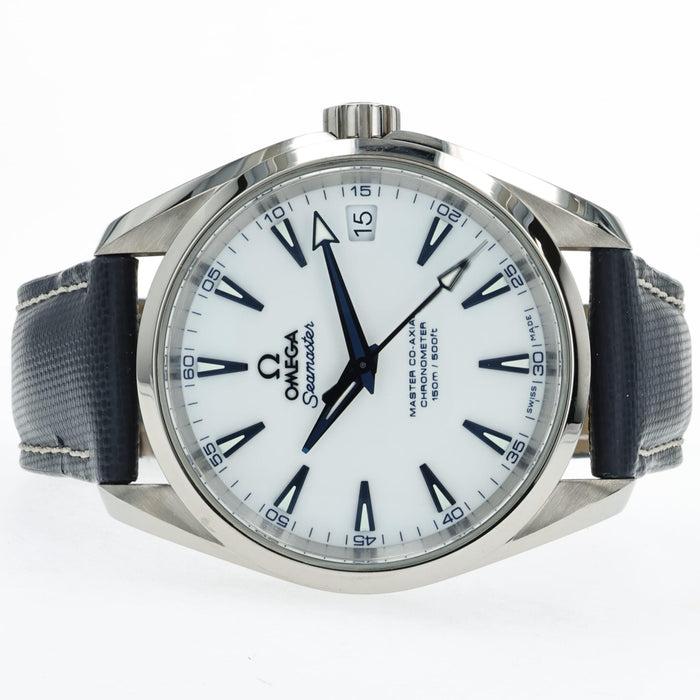 Omega Seamaster Aqua Terra White Dial Stainless Steel 38.5MM 220.13.41.21.01.001