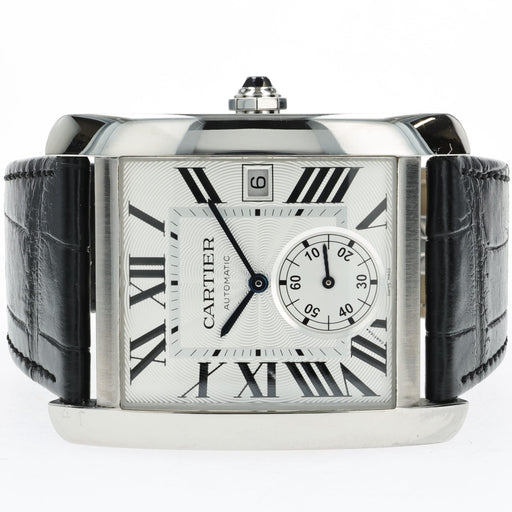 Cartier Tank MC Silver Dial Automatic Stainless Steel W5330003 3589