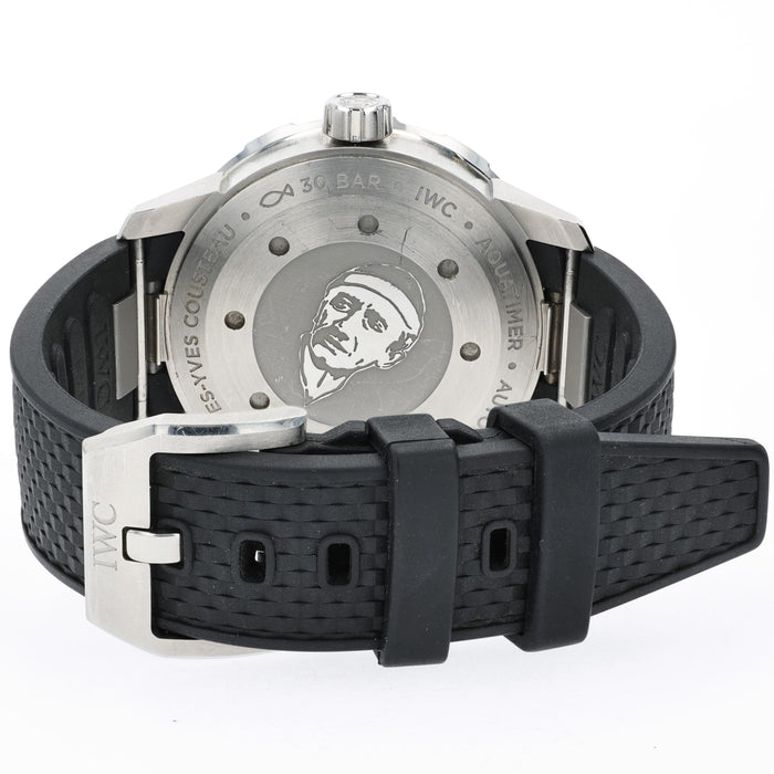 IWC Aquatimer Automatic Expedition Jacques-Yves Cousteau Blue Dial IW329005