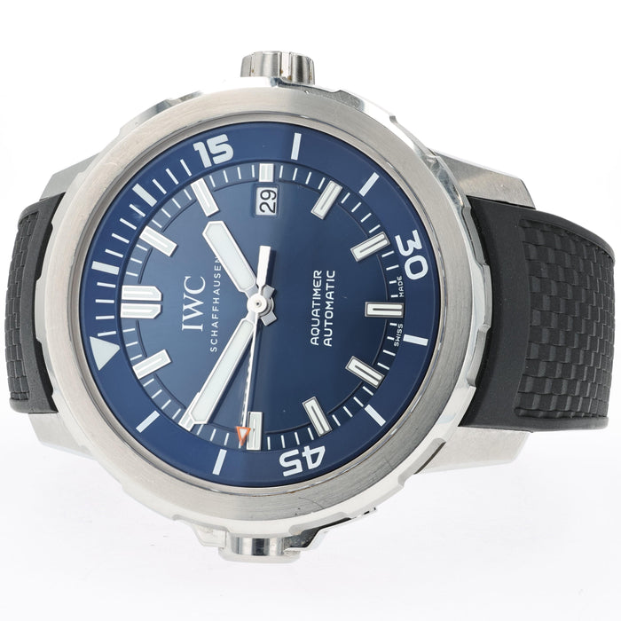 IWC Aquatimer Automatic Expedition Jacques-Yves Cousteau Blue Dial IW329005