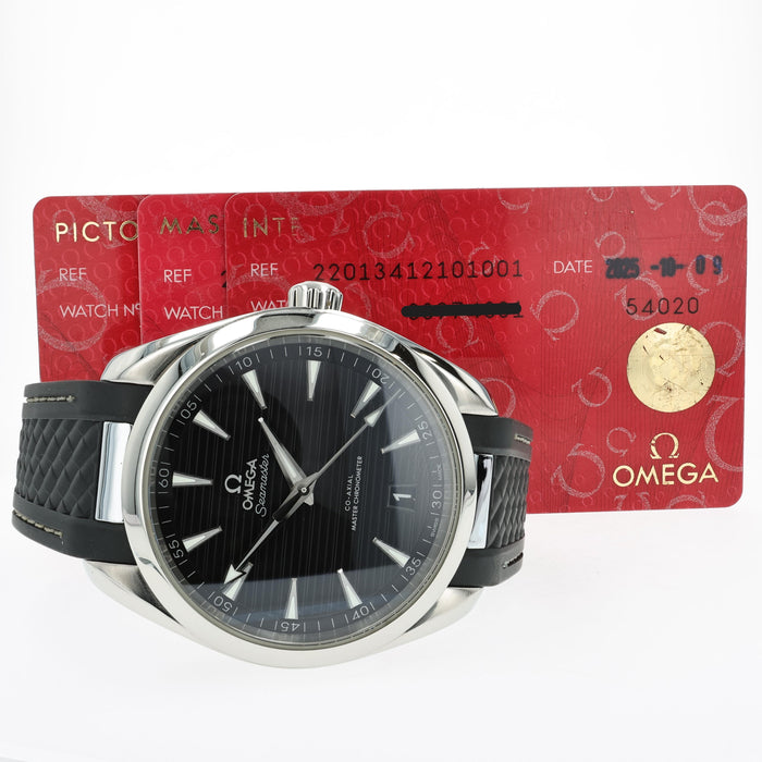 Omega Seamaster Aqua Terra Black Dial Stainless Steel 41MM 220.13.41.21.01.001