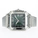 Cartier Santos Medium Green Dial Stainless Steel WSSA0061 4075