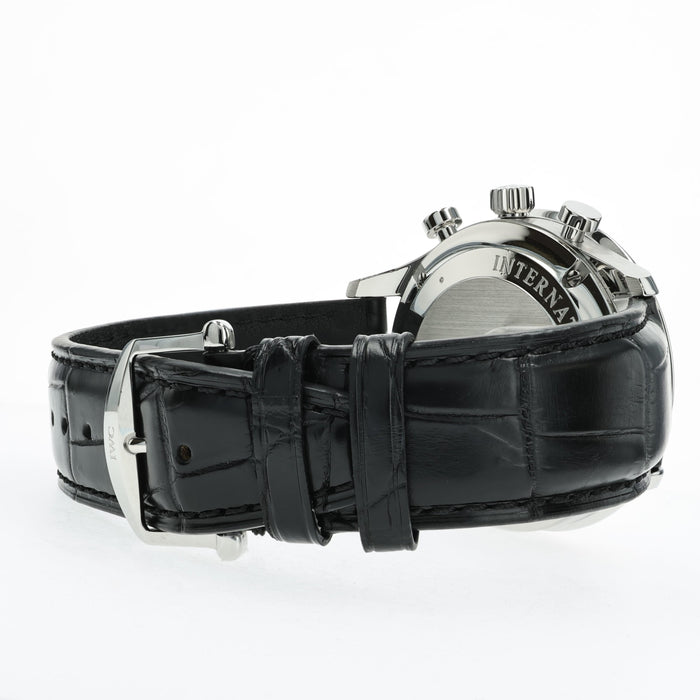IWC Portuguese Chronograph Black Dial Stainless Steel IW371447
