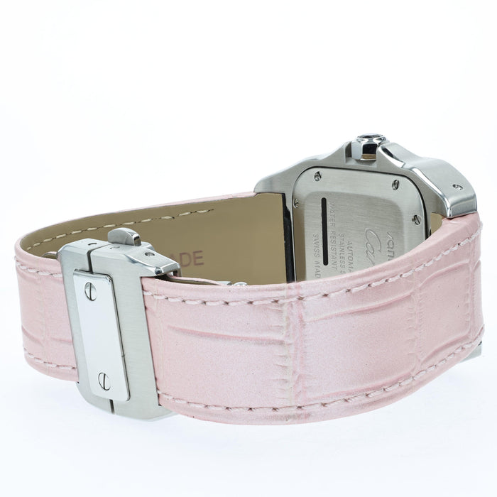 Cartier Santos 100 Medium Automatic Stainless Steel W20126X8 2878