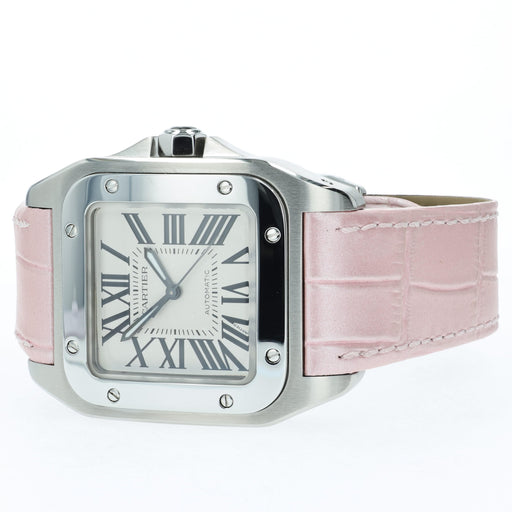 Cartier Santos 100 Medium Automatic Stainless Steel W20126X8 2878