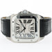 Cartier Santos 100 Medium Silver Dial Stainless Steel Automatic W20106X8 2878