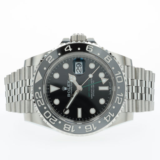Rolex GMT-Master II "Bruce Wayne" Black Dial Jubilee Stainless Steel 126710GRNR