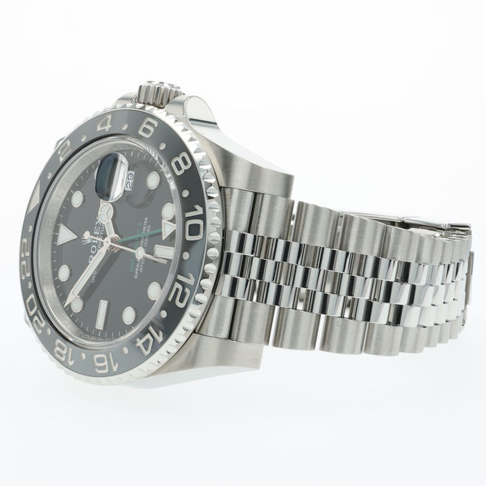 Rolex GMT-Master II "Bruce Wayne" Black Dial Jubilee Stainless Steel 126710GRNR