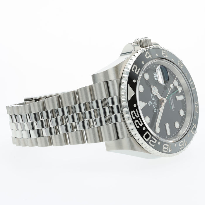 Rolex GMT-Master II "Bruce Wayne" Black Dial Jubilee Stainless Steel 126710GRNR