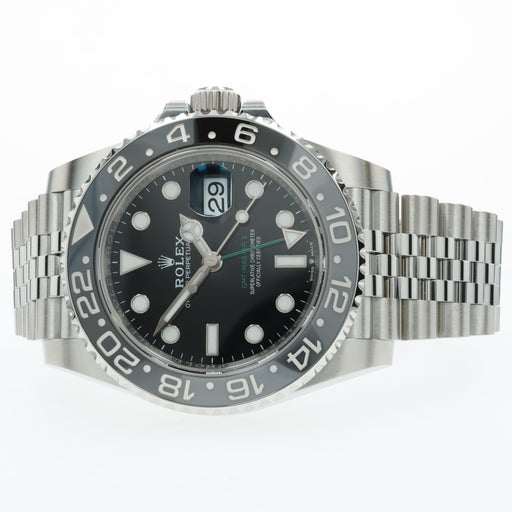 Rolex GMT-Master II "Bruce Wayne" Black Dial Jubilee Stainless Steel 126710GRNR