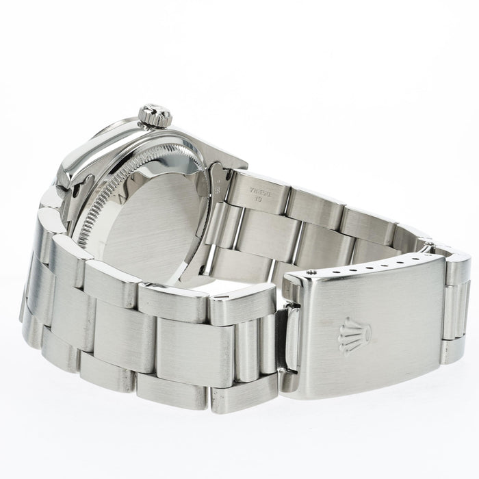 Rolex Air-King 34 Blue Stick Dial Stainless Steel 34mm 14000