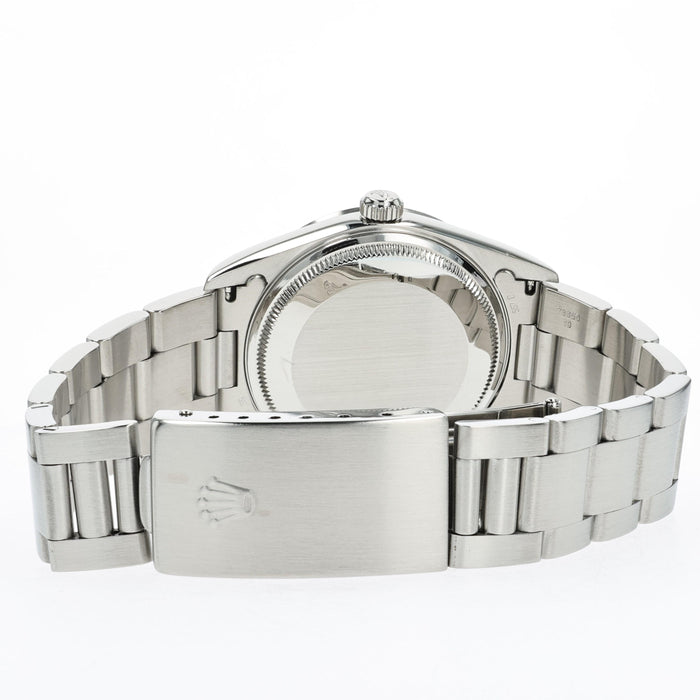 Rolex Air-King 34 Blue Stick Dial Stainless Steel 34mm 14000