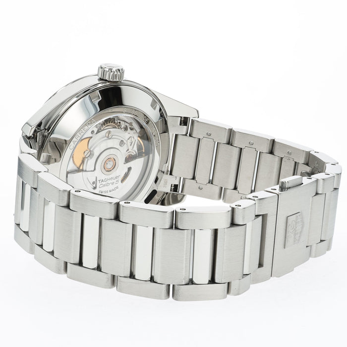 Tag Heuer Carrera Calibre 5 Gray Dial 39mm Stainless Steel WAR211C-4