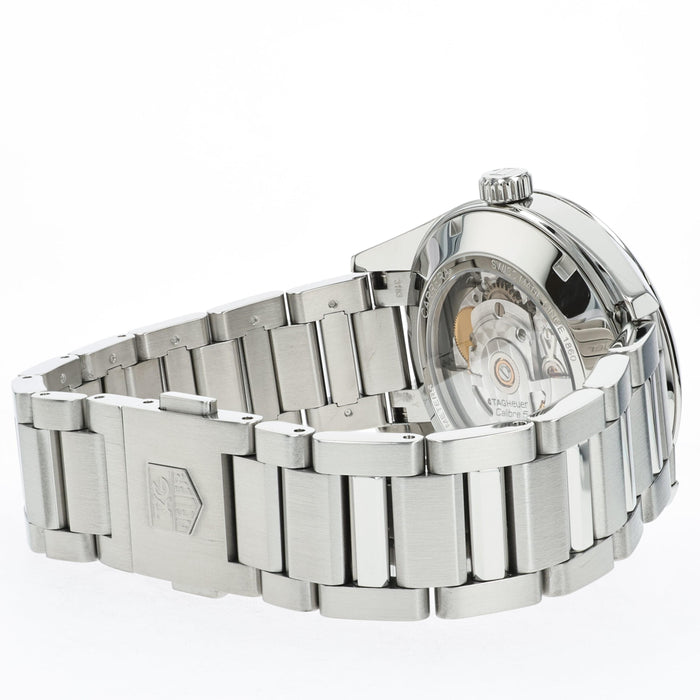 Tag Heuer Carrera Calibre 5 Gray Dial 39mm Stainless Steel WAR211C-4