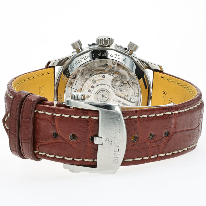 Breitling Navitimer B01 Chronograph 41mm Mint Green Dial Stainless Steel AB0139