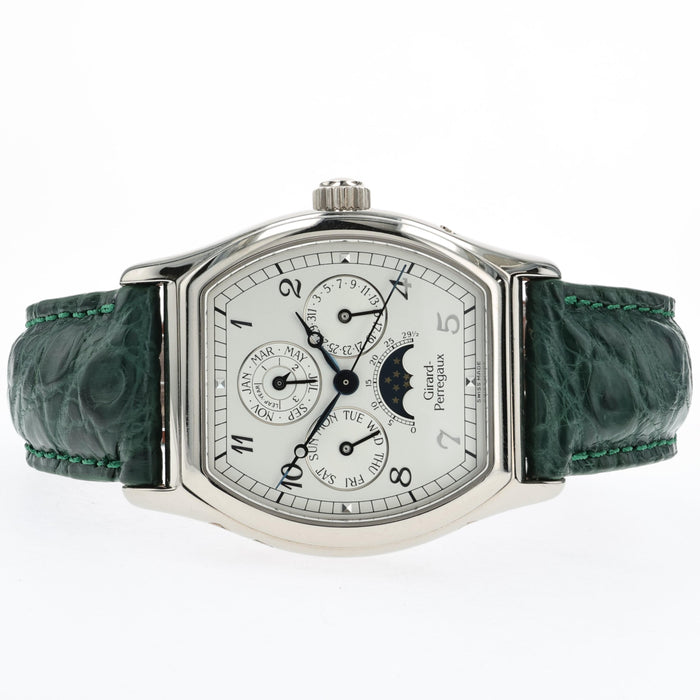 Girard Perregaux Richeville Quantieme Perpetuel 18K White Gold Automatic 2740
