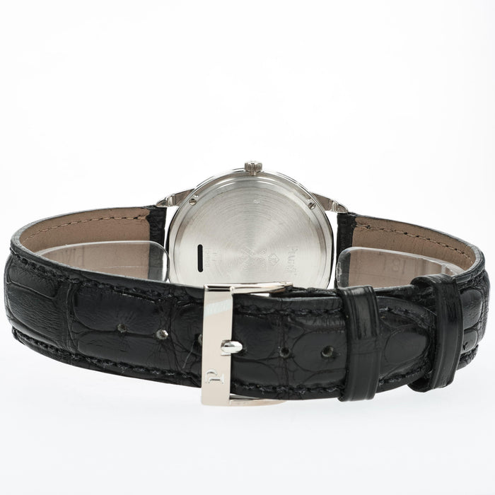 Piaget Gouverneur Solid Platinum 33MM Manual Wind Silver Dial 15968