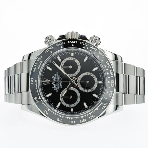 Rolex Daytona Black Dial Chronograph Stainless Steel 126500LN