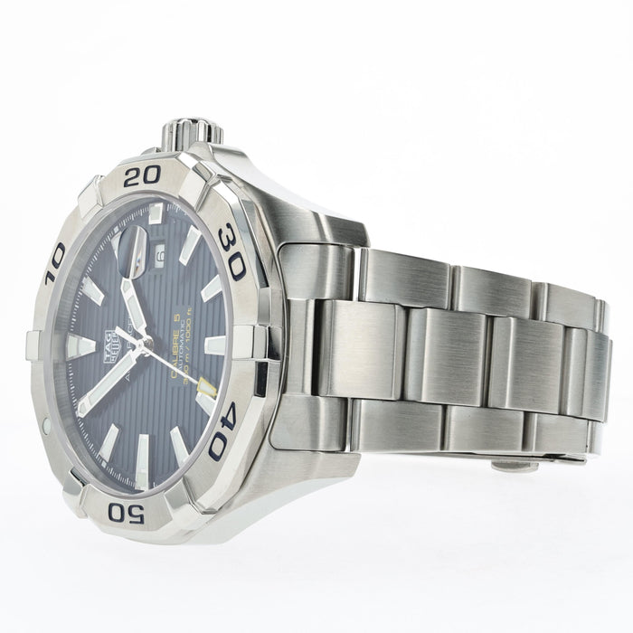 Tag Heuer Aquaracer Calibre 5 Blue Dial Stainless Steel WAY2012-0