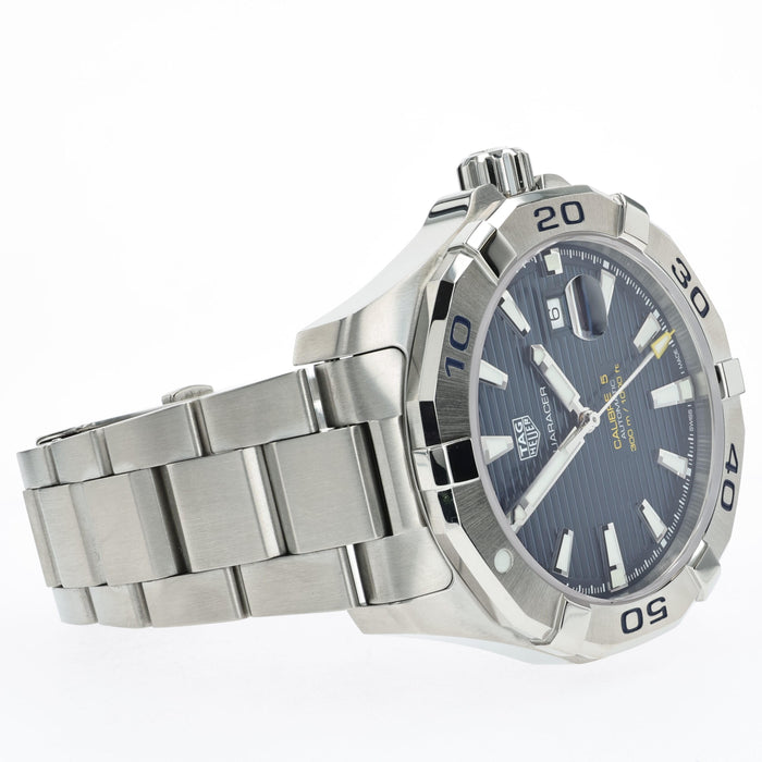 Tag Heuer Aquaracer Calibre 5 Blue Dial Stainless Steel WAY2012-0