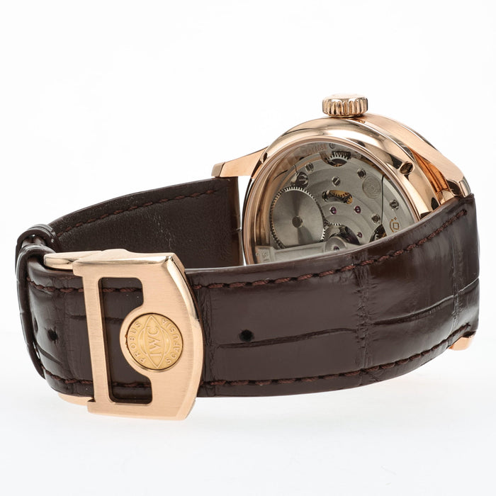 IWC Portuguese Perpetual Calendar Solid 18kt Rose Gold IW502306