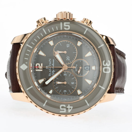 Blancpain Fifty Fathoms Solid 18kt Rose Gold Chronograph 5085F-3634-63A