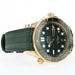 Omega Seamaster 300m Green Dial Solid 18kt Yellow Gold 210.62.42.20.10.001