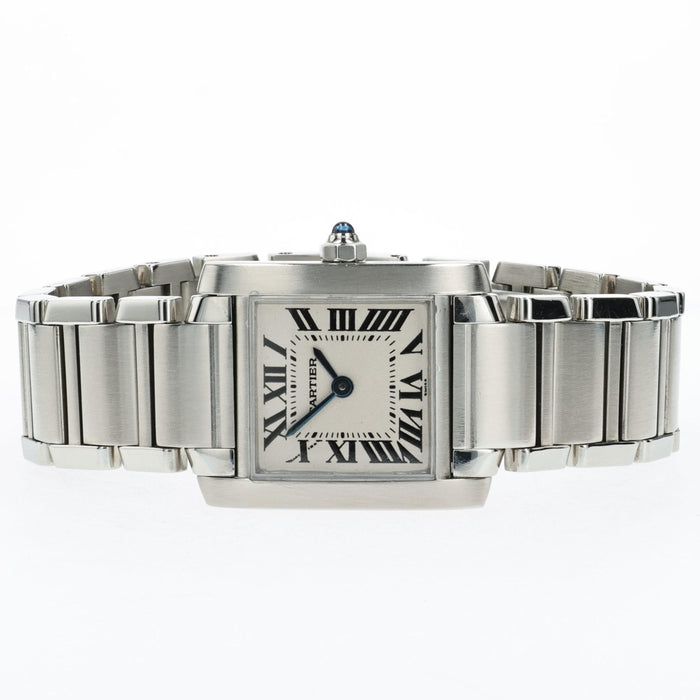 Cartier Tank Francaise Small Stainless Steel Quartz W51008Q3 2300