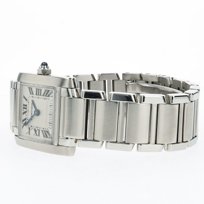 Cartier Tank Francaise Small Stainless Steel Quartz W51008Q3 2300
