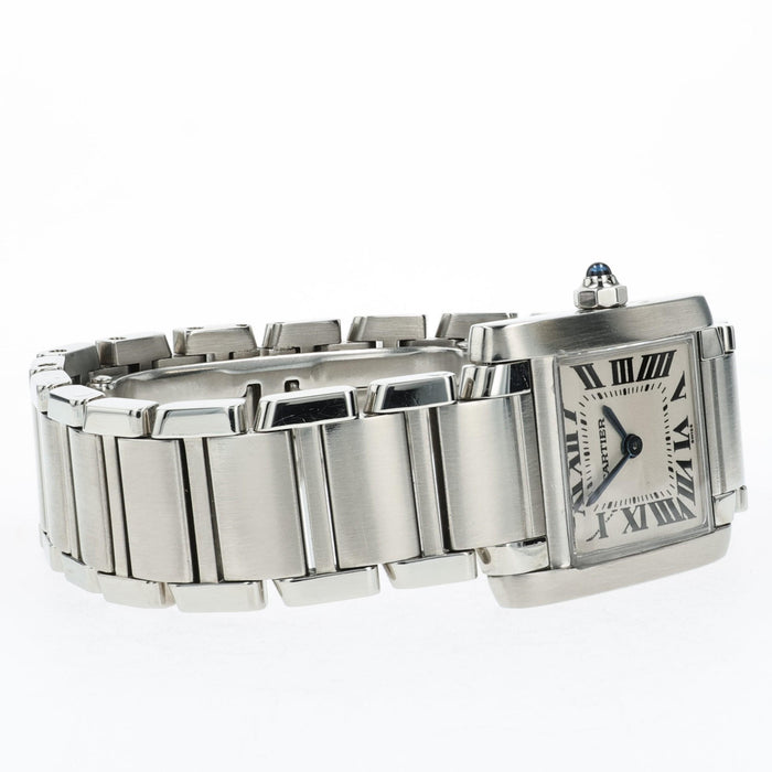 Cartier Tank Francaise Small Stainless Steel Quartz W51008Q3 2300