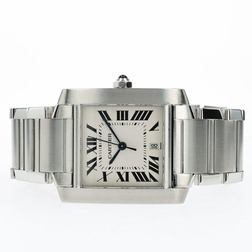Cartier Tank Francaise Large Automatic Stainless Steel W51002Q3 2302