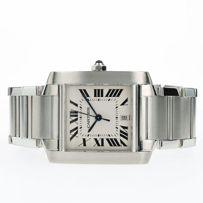 Cartier Tank Francaise Large Automatic Stainless Steel W51002Q3 2302