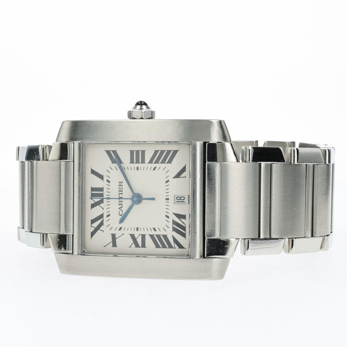 Cartier Tank Francaise Large Automatic Stainless Steel W51002Q3 2302